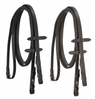 English Brildle Reins with Rubber Grip