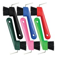 Tough1 Hoof Pick/Brush Combination - 6 Pack