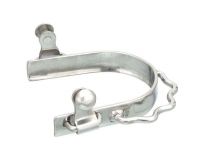 Kelly Silver Star Sidewinder Bumper Spurs - Stainless Steel