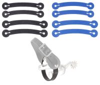 Western Curved Rubber Spur Strap Tie Downs