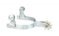 Youth Western Rowel Spurs - Chromed Plated