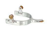 Western Horizontal Rowel Spur - Stainless Steel - Ladies