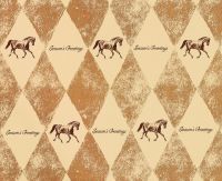 Harlequin Horses Wrapping Paper - Measures 2' x 7 1/2'