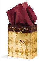 Harlequin Gift Bag  - 7 7/8" x 9 3/4" x 4 1/2".