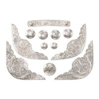 Silver Saddle Show Set - 12 Pieces to dress up your saddle