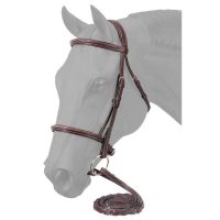 Equitare Premium Padded Fancy Stitched Raised Bridle