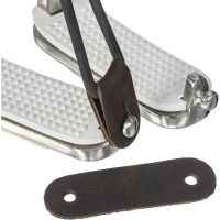 Equitare Leather Loops for Peacock Irons