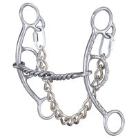 Sweet Iron Twisted Wire Short Shank Gag Snaffle