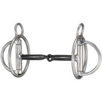 Hybrid Snaffle Fixed Ring Bit