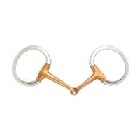 Copper Mouth Eggbutt Snaffle