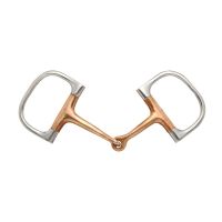 Copper Mouth Dee Ring Snaffle