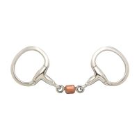 3-Piece Roller Eggbutt Snaffle