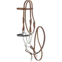 Royal King Browband Bridle Set with Rubber Nose Hackamore