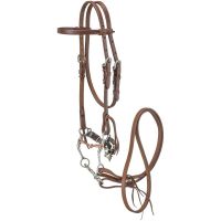 Royal King Browband Bridle Set with Miniature Copper Snaffle