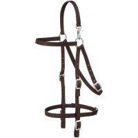 Tough 1 Nylon Mule Headstall with Cavesson