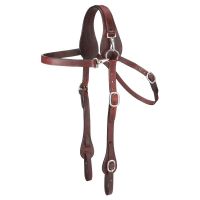 Tough 1 Leather Mule Headstall