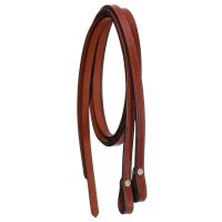 Royal King Double-Stitched Leather Split Reins