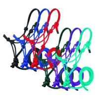 Tough 1 Miniature Poly Rope Halter with Lead - 6 Pack