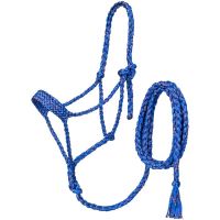 Tough1 Premium Mule Tape Halter with Lead - Pony