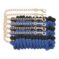 Tough1 Braided Cotton Lead with Chain - 6 Pack