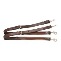 Leather Side Reins with Elastic Ends