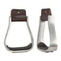 Aluminum Stirrups with Rubber Pad