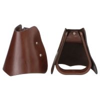 Royal King Youth Leather Hooded Stirrups