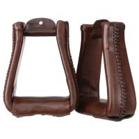 Royal King Leather Roper Stirrups