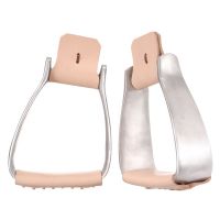 Aluminum Angled Roper Stirrups