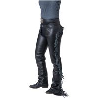 Smooth Leather Equitation Chaps - XS,S,M,L,XL
