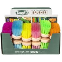 Tough1 12-Pack Assorted Jr. Medium Bristle Brushes with Display Box