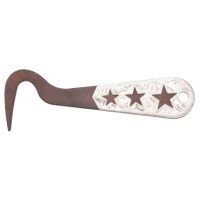 Tough1 Antique Brown Hoof Pick - Stars