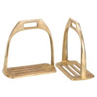 Australian Outrider 4-Bar Brass Stirrup Irons