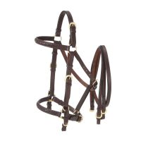 Australian Outrider Leather Halter Bridle