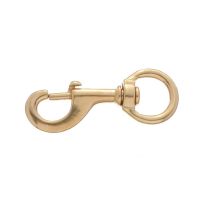 1/2" Brass-Plated Bolt Snap