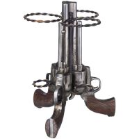 Triple Pistol Wine Holder