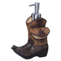 Cowboy Boots Soap Dispenser