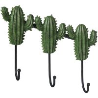 Triple Slanted Cactus Hooks