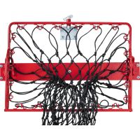 Original Hay Hoops Collapsible Wall Feeder with Net in Hammered Finish