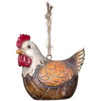 Brown Chicken Ornament