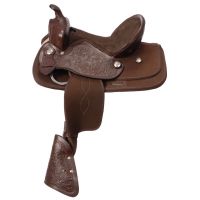 12" Youth  Blaze Synthetic Pony Western Saddle Package